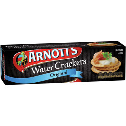 Arnott's Water Crackers Biscuits 125gm