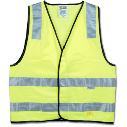 Maxisafe Hi-Vis Day Night Safety Vest Yellow 3XL