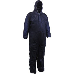 Maxisafe Disposable Coveralls Polypropylene Blue Large