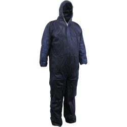Maxisafe Disposable Coveralls Polypropylene Blue Extra Large