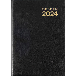 Debden Kyoto Diary A7 Day To Page Black