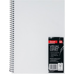 Jasart Visual Diary A4 110gsm Clear Cover 120 Page