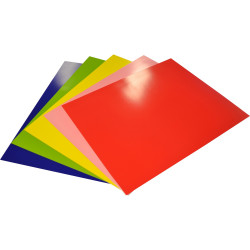 Rainbow Poster Board 510x640mm 400gsm Double Sided Assorted Pack of 10
