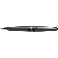 Pilot MR3 Ballpoint Pen Medium 1mm Houndstooth Grey Barrel Black Ink