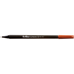 Artline Supreme Fineliner Pen 0.4mm Brown Pack Of 12