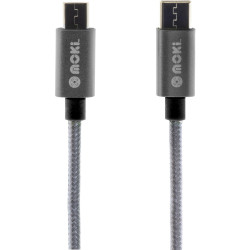 Moki Type-C to MicroUSB Braided SynCharge Cable