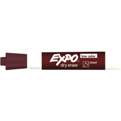 EXPO WHITEBOARD MARKER Chisel Tip Brown