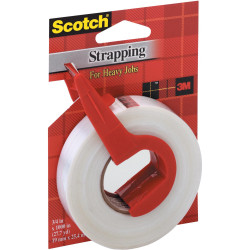 SCOTCH 52 STRAPPING TAPE General Purpose  19mmx27.9m