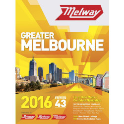 MELWAY STREET DIRECTORY VIC Edition 43 (2016)