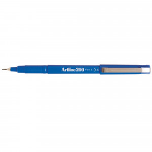 Artline 200 Fineliner Pen 0.4mm Blue