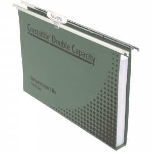 Crystalfile Suspension Files Enviro Double Capacity With Tabs & Inserts Box Of 50