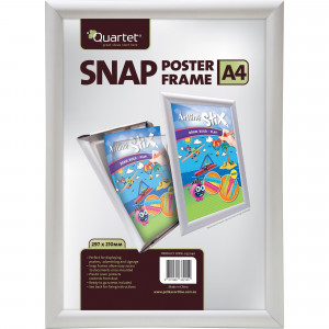 Quartet Instant Poster Frames A4 25mm Aluminium