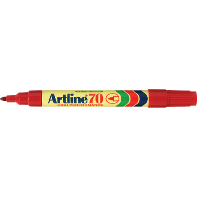 Artline 70 Permanent Marker Bullet 1.5mm Red