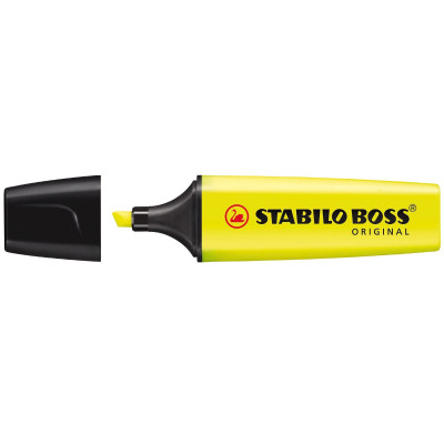 Stabilo Boss 70/24 Highlighter Chisel 2-5mm Yellow