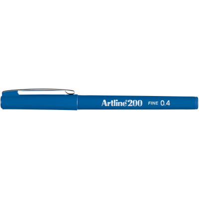 Artline 200 Fineliner Pen 0.4mm Royal Blue Pack Of 12
